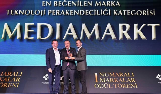 MediaMarkt "En Beğenilen Teknoloji Perakendeciliği" ödülünü aldı