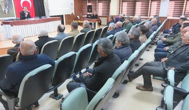 Merzifon'da Köylere Hizmet Götürme Birliği Genel Kurul Toplantısı yapıldı