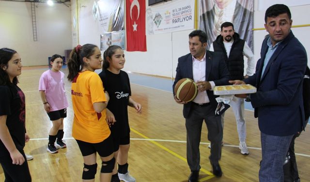 Pazar Belediye Başkanı Yılmaz'dan sporculara ziyaret