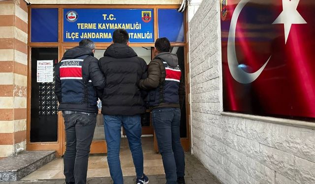Samsun'da 11 yıl 8 ay kesinleşmiş hapis cezası bulunan kişi yakalandı