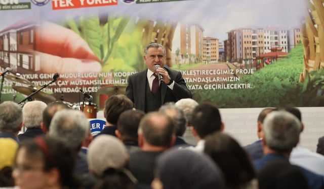 Bakan Bak, İstanbul'da 13. Rize Tanıtım Günleri'nin açılış programına katıldı