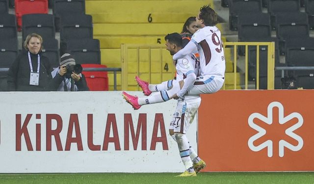Trabzonspor, Antep deplasmanında kazandı