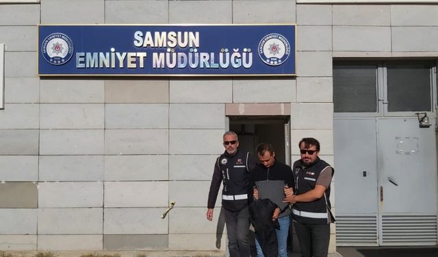 Samsun'da kesinleşmiş hapis cezası bulunan firari hükümlü yakalandı
