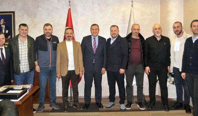 TTSO Başkanı Erkut Çelebi, tur firması temsilcileriyle bir araya geldi
