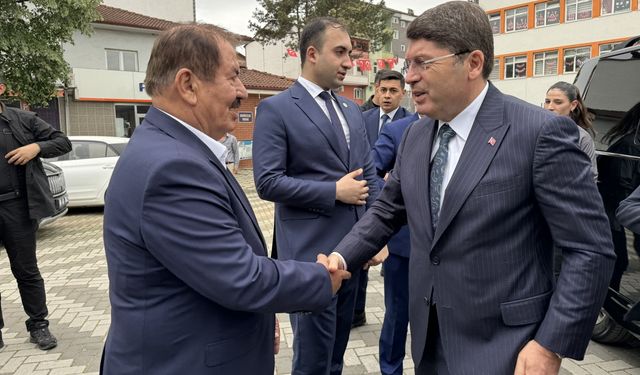 Adalet Bakanı Tunç, Bartın'da ziyaretlerde bulundu: