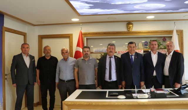 CHP Havza İlçe Başkanlığından Belediye Başkanı İkiz'e ziyaret
