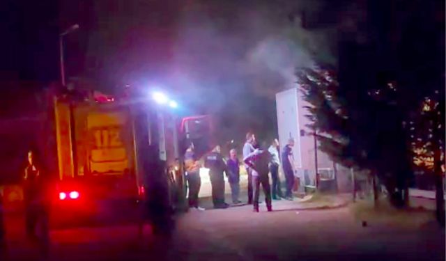Karabük'te elektrik trafosunda çıkan yangın söndürüldü