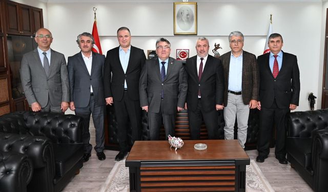 ÖSYM Başkanı Ersoy, Zonguldak BEÜ Rektörü Özölçer'i ziyaret etti