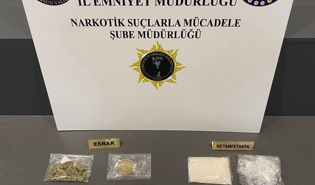 Samsun'da uyuşturucu operasyonunda 2 şüpheli yakalandı