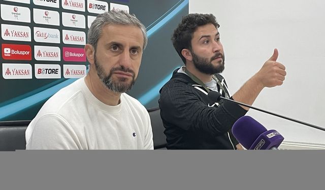 Boluspor- Çorum FK maçının ardından