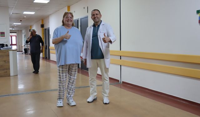 İngiltere'den gelen hastaya Zonguldak'ta tüp mide ameliyatı yapıldı