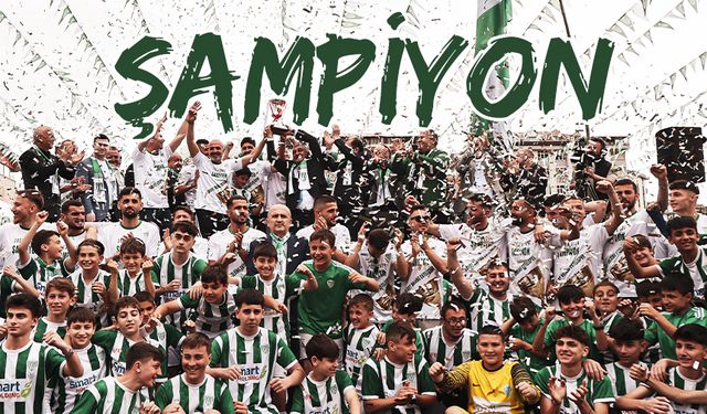 ÇAYELİSPOR ŞAMPİYONLUĞUNU KUTLADI