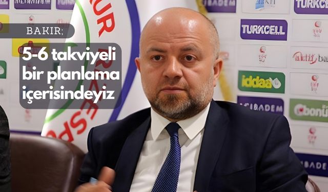 Çaykur Rizespor Basın Sözcüsü Bakır: Transfer görüşmelerimiz sürüyor