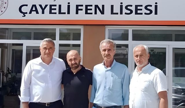 Çayeli Fen Lisesi öğrencilerinden büyük başarı