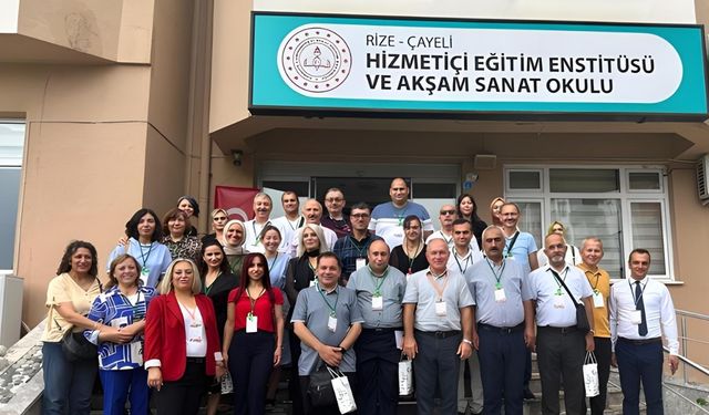 Çayeli’nde Hizmetiçi Eğitim uygulamaları seminerinin açılışı gerçekleşti