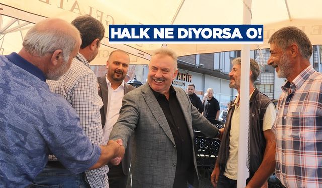 AK Parti Rize İl Başkanı Katmer: “Millete rağmen değil, milletimizle beraber”