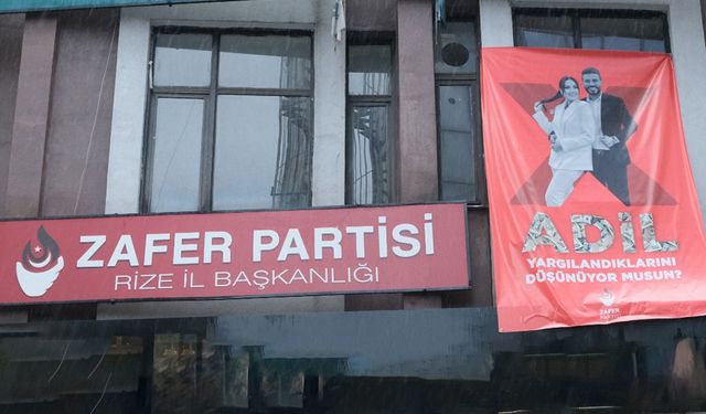 Zafer Partisi Rize’de Dilan ve Engin Polat afişi