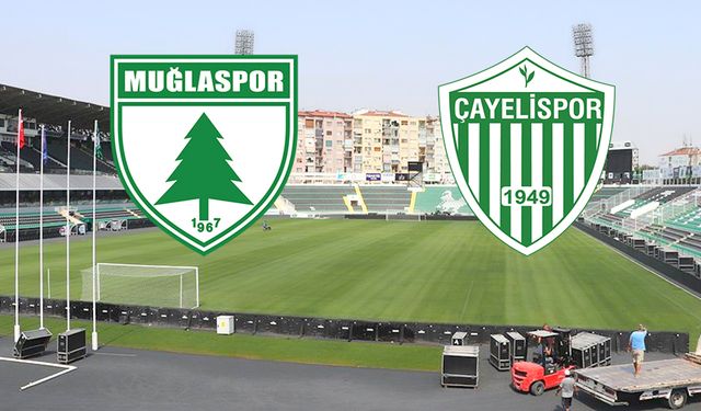 Muğlaspor-Çayelispor maçı Denizli’de oynanacak