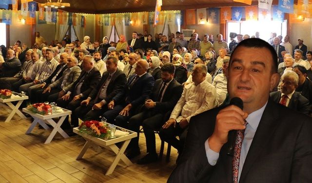 Ak Parti Derepazarı İlçe Başkanı Topal, güven tazeledi