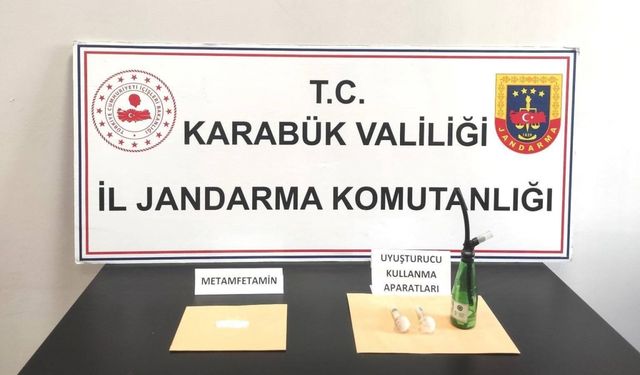 Karabük'te uyuşturucuyla yakalanan zanlıya 72 bin 175 lira ceza