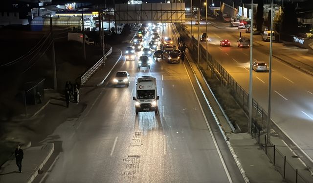 Karabük'te zincirleme trafik kazasında 3 kişi yaralandı