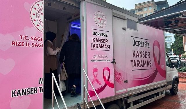 Çaykur İşletmeleri Genel Müdürlüğü personeline “Ücretsiz Kanser Taraması” yapıldı