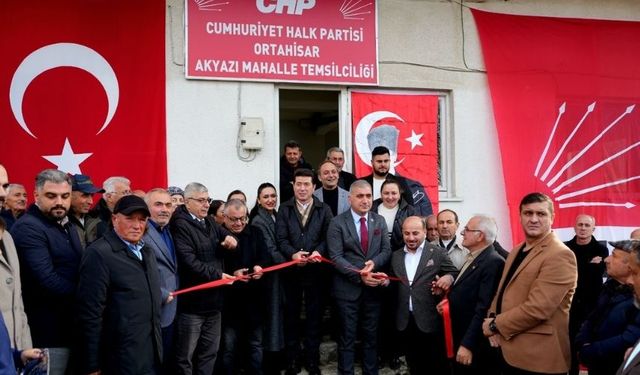 Başkan Kaya, CHP Akyazı Mahalle Temsilciliğinin açılışına katıldı