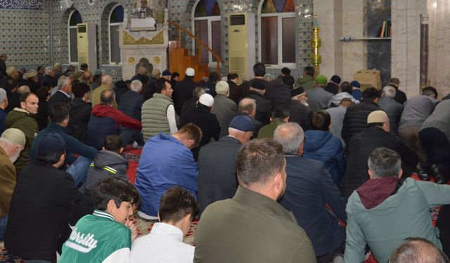 Havza’da Kadir Gecesi idrak edildi