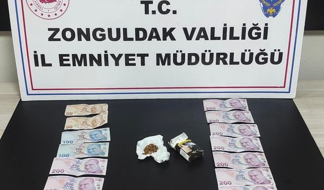 Zonguldak'ta uyuşturucu operasyonunda 3 zanlı tutuklandı