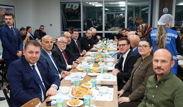 Başkan Kaya, İftarda Basın Mensuplarını Kent Mutfağı’nda Ağırladı