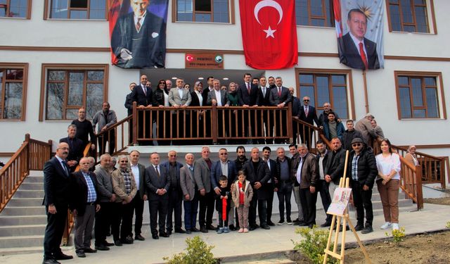 Sinop'ta köylerde atıl duran binalar köy yaşam merkezine dönüştürüldü