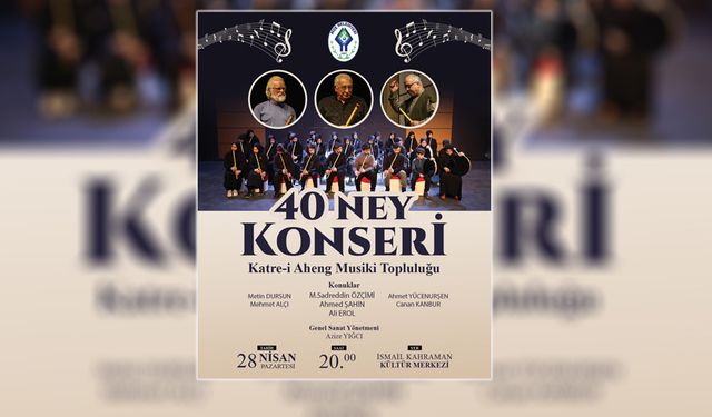 Rize’de 40 Neyin Büyülü Ezgisiyle Manevi Bir Akşam