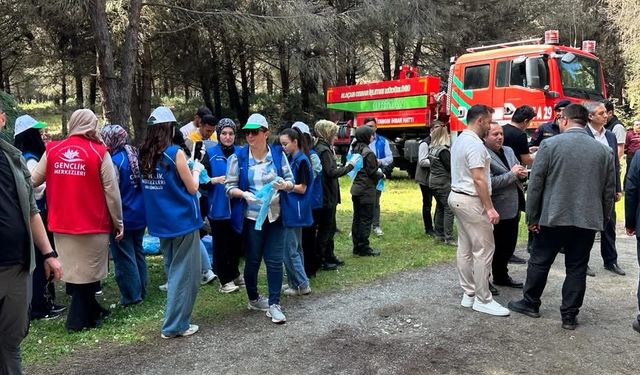 Alaçam'da 'Orman Benim' etkinliği düzenlendi