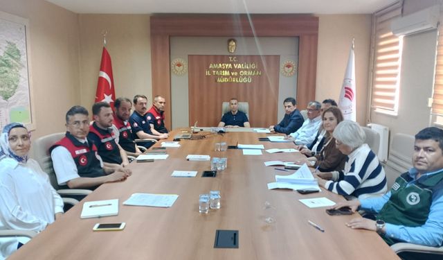 Amasya’da 2026-2028 dönemi ''Bitkisel Üretim Planlaması'' toplantısı gerçekleştirildi