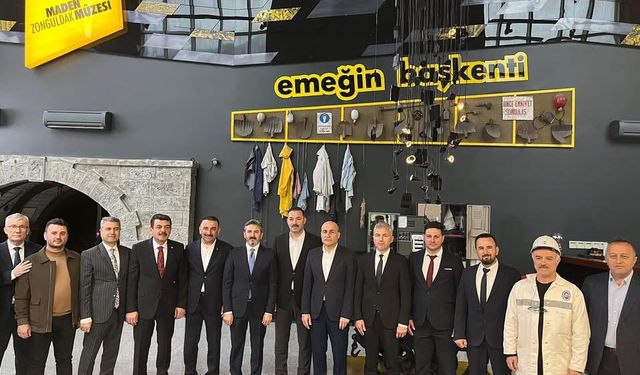 Çalışma ve Sosyal Güvenlik Bakan Yardımcısı Aydın, Zonguldak'ta ziyaretler gerçekleştirdi