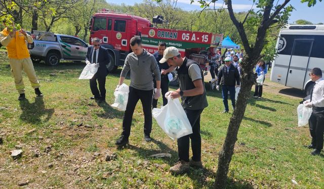 Çorum'da "Orman Benim" kampanyası kapsamında etkinlik düzenlendi