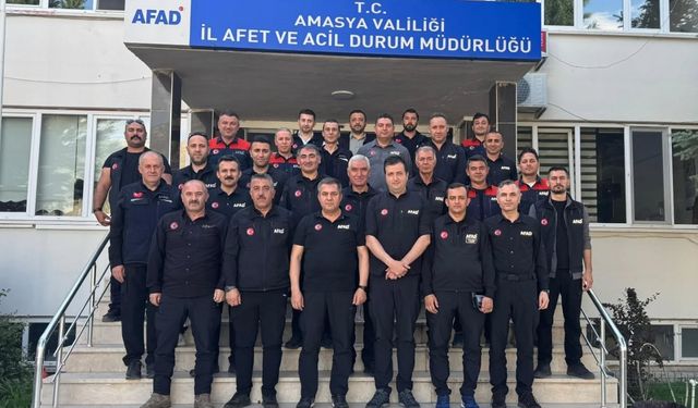 Deprem tatbikatı için ana planlama toplantısı Amasya’da yapıldı