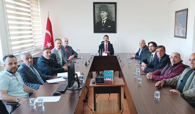 Göynücek’te SYDV Mütevelli Heyeti Toplantısı gerçekleştirildi