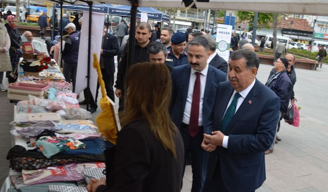 Havza Bakım Rehabilitasyon ve Aile Danışma Merkezi kermes açtı