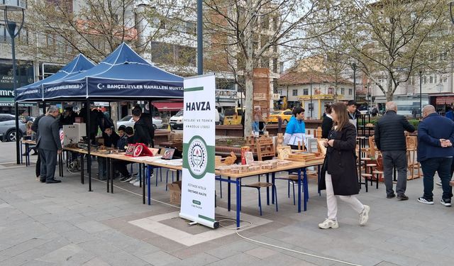 Havza MTAL tanıtım standı açtı