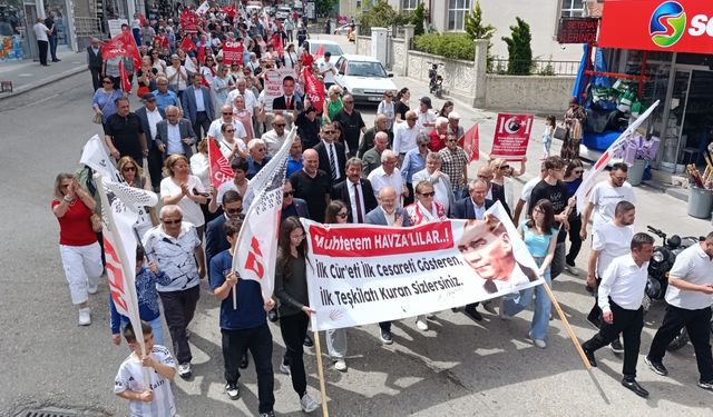 Havza’da CHP tarafından 25 Mayıs kutlama etkinliği düzenlendi
