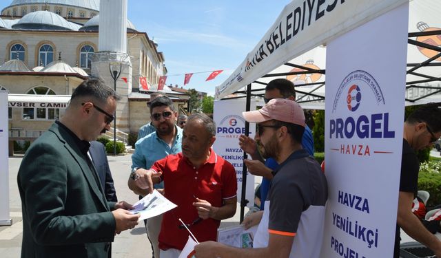 Havza'da oryantiring yarışı düzenlendi