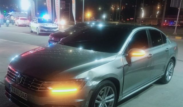 Karabük'te iki otomobilin çarpıştığı kazada 1 kişi yaralandı