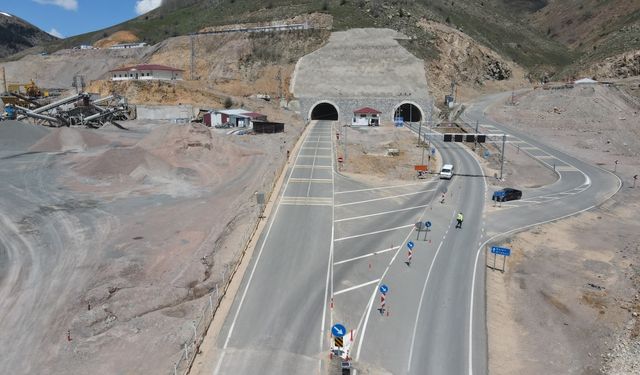 Karadeniz'den iç bölgelere yolculuk Eğribel Tüneli ile güvenli hale geldi