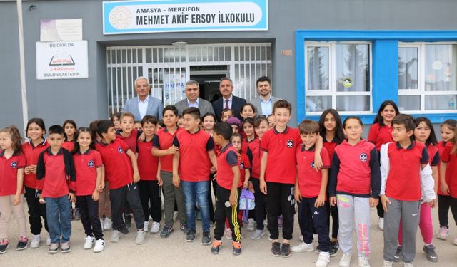 Kaymakam Karaaslan, okul ziyaretlerini sürdürüyor