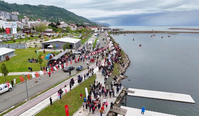 Ordu'da 2. Dragon Bot Yarışları düzenlendi
