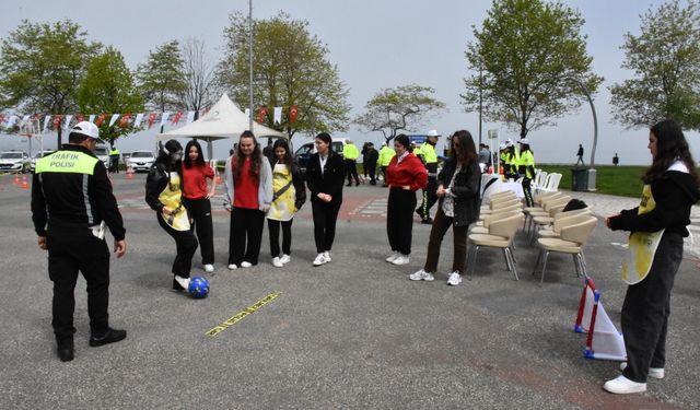 Ordu'da Trafik Haftası etkinliği düzenlendi