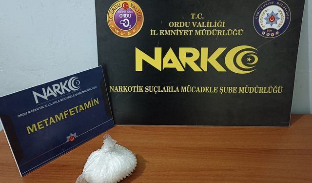 Ordu'daki uyuşturucu operasyonunda 2 şüpheli tutuklandı