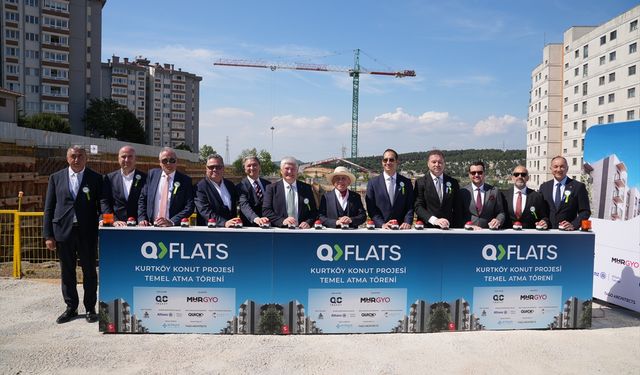 QFlats Projesi'nin temel atma töreni gerçekleştirildi