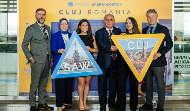 Sabiha Gökçen'den Kaloşvar'a direkt uçuşlar başladı